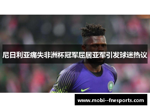 尼日利亚痛失非洲杯冠军屈居亚军引发球迷热议